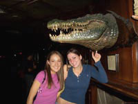 Некоторые ночные клубы используют головы крокодилов, чтобы привлечь побольше посетителей.